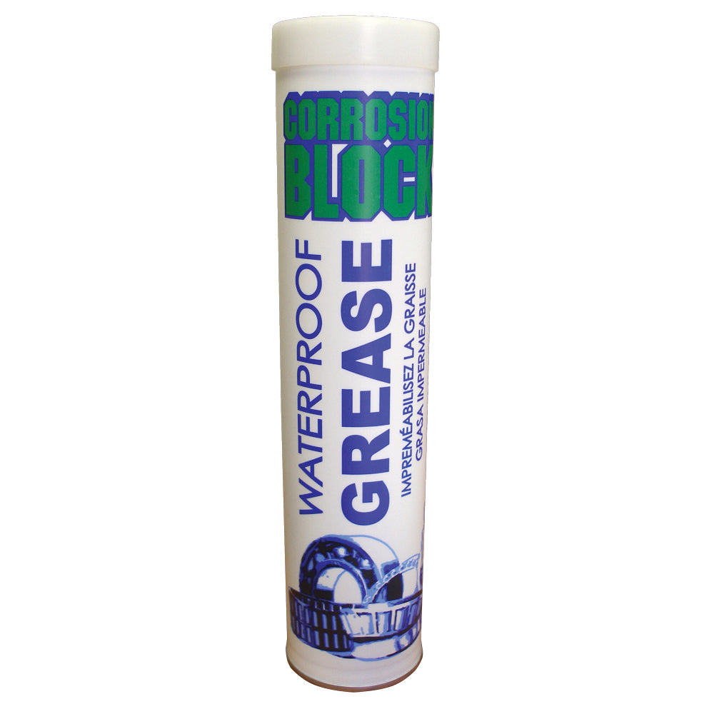 Corrosion Block High Performance Waterproof Grease - 14oz Cartridge - Non-Hazmat, Non-Flammable  Non-Toxic OutdoorUp