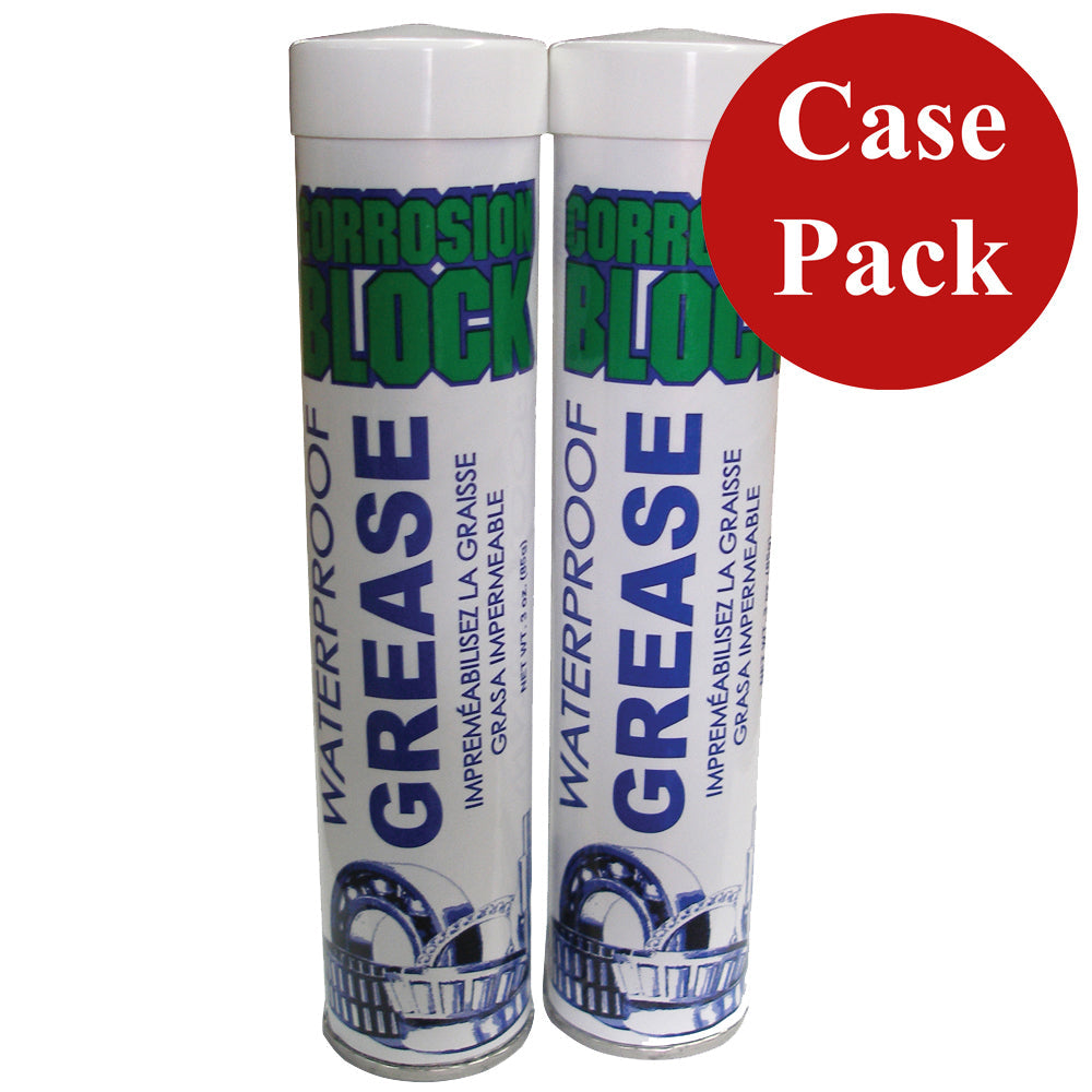 Corrosion Block High Performance Waterproof Grease - (2)2oz Tube - Non-Hazmat, Non-Flammable  Non-Toxic *Case of 6* OutdoorUp