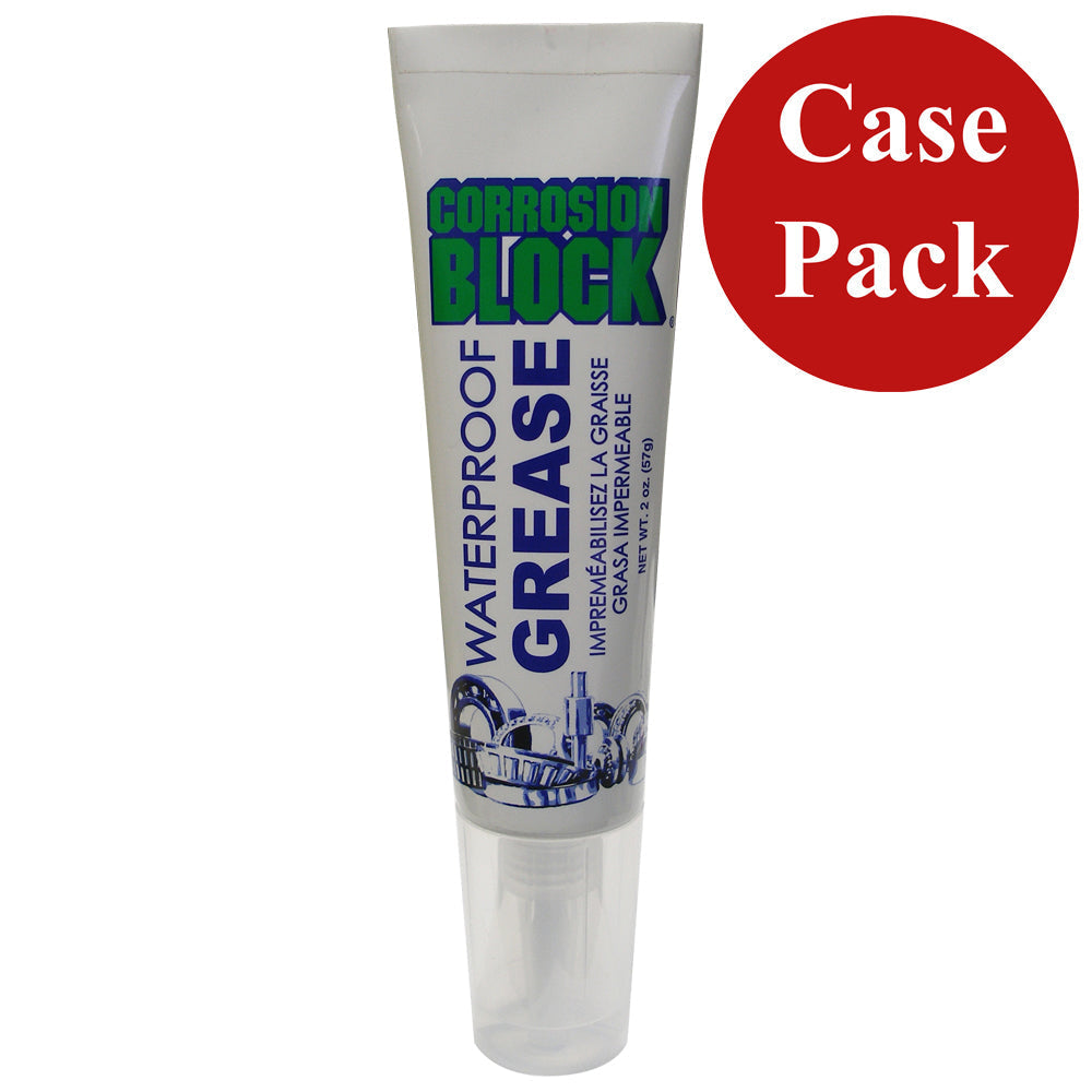 Corrosion Block High Performance Waterproof Grease - 2oz Tube - Non-Hazmat, Non-Flammable  Non-Toxic *Case of 24* OutdoorUp