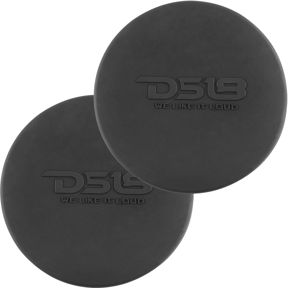 DS18 Silicone Marine Speaker Cover f/6.5" Speakers - Black OutdoorUp