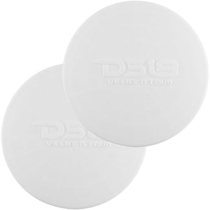 DS18 Silicone Marine Speaker Cover f/6.5" Speakers - White OutdoorUp