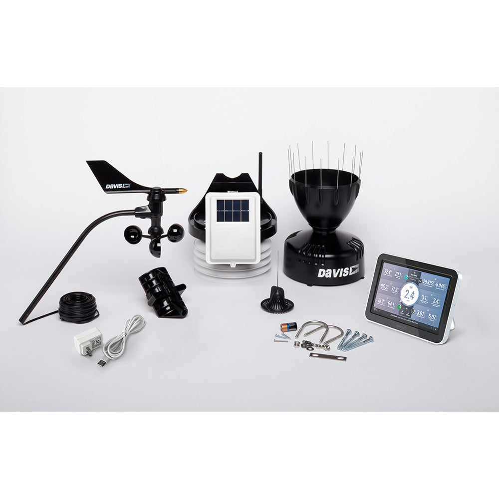 Davis Vantage Pro2 Wireless Weather Station w/WeatherLink Console  Standard Radiation Shield OutdoorUp