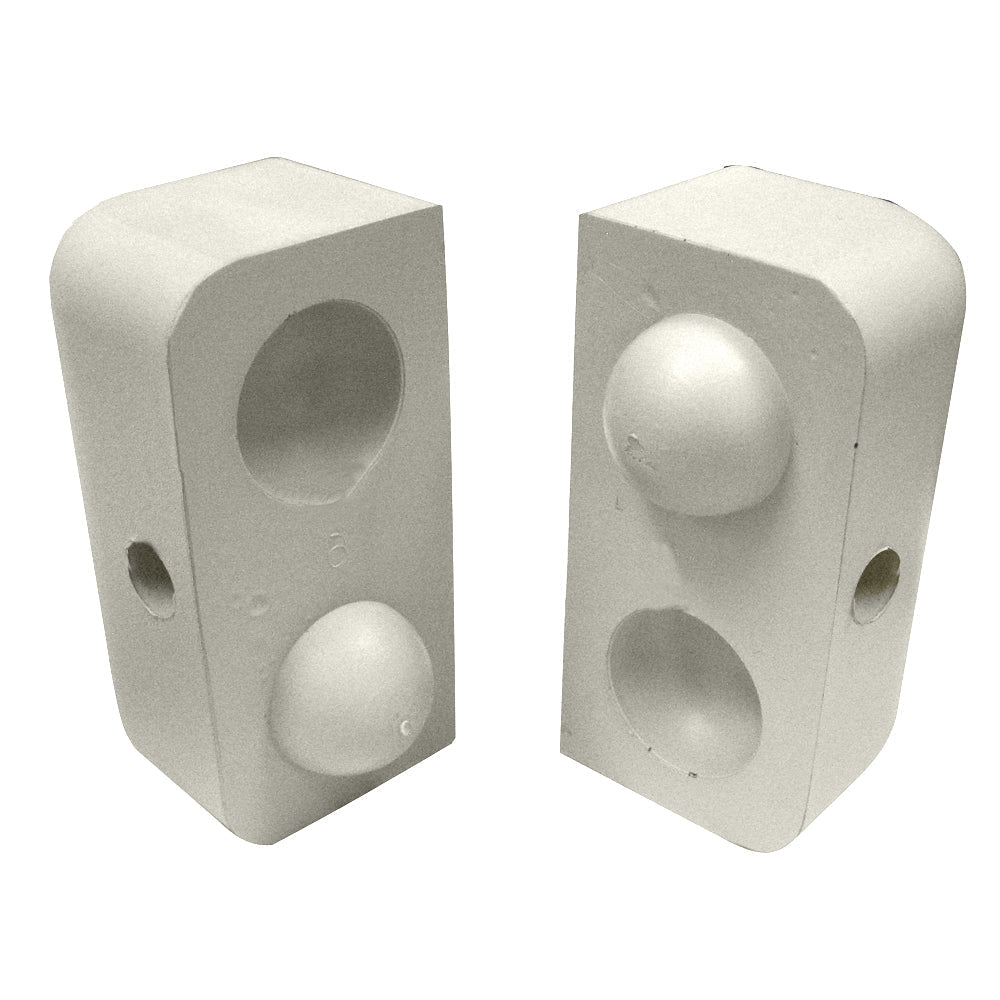 Dock Edge Dockap Premium Foam Profile Large 2" Cap - Putty OutdoorUp