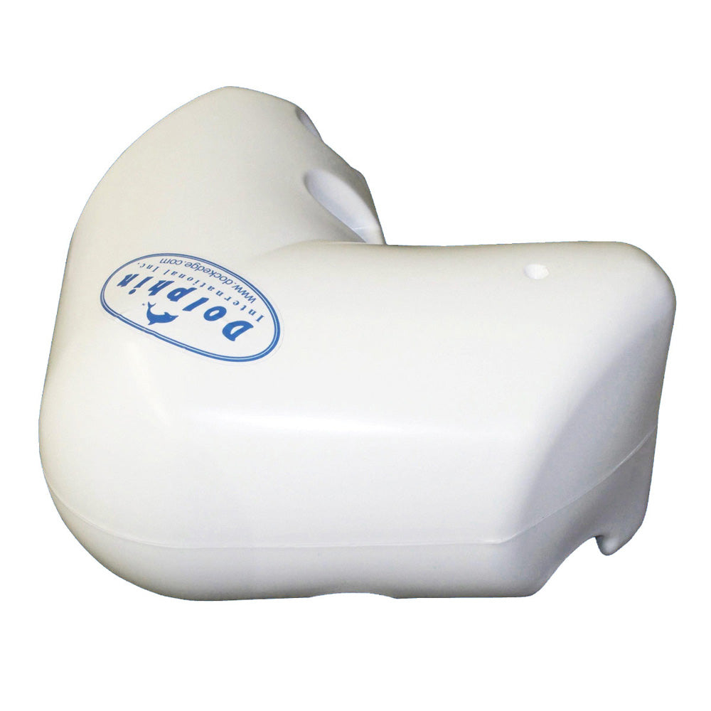 Dock Edge Dolphin Dockside Bumper 12 x 12 Corner - White OutdoorUp