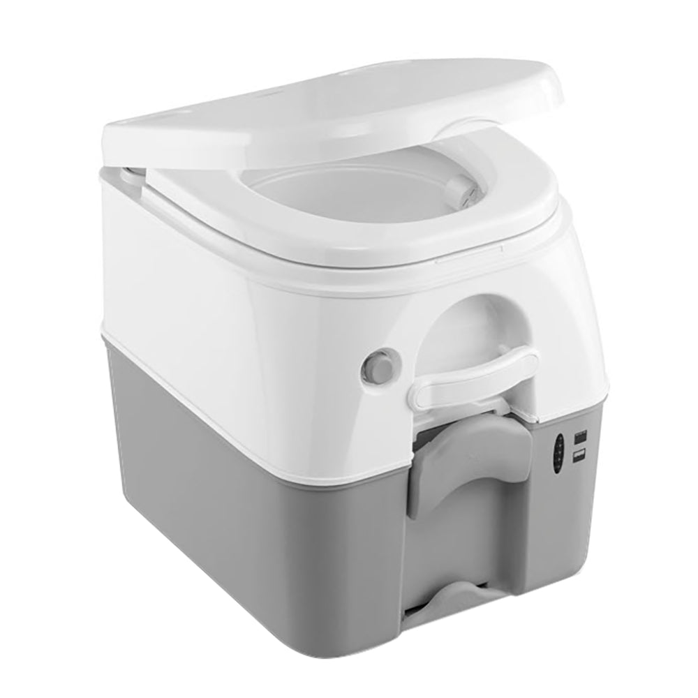Dometic 975 MSD Portable Toilet w/Mounting Brackets - 5 Gallon - Grey OutdoorUp