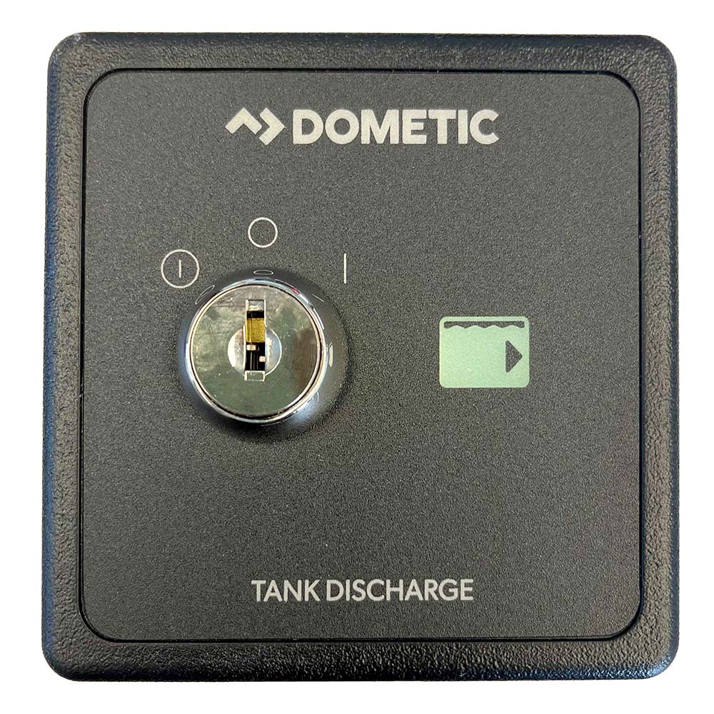Dometic Tank Discharge Controller - 12V - Black OutdoorUp