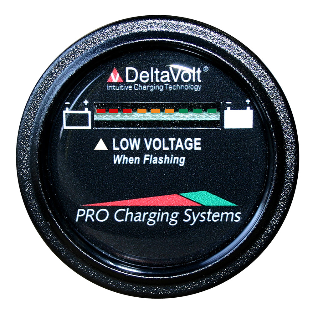 Dual Pro Battery Fuel Gauge - DeltaView Link Compatible - 36V System (3-12V Batteries, 6-6V Batteries) OutdoorUp