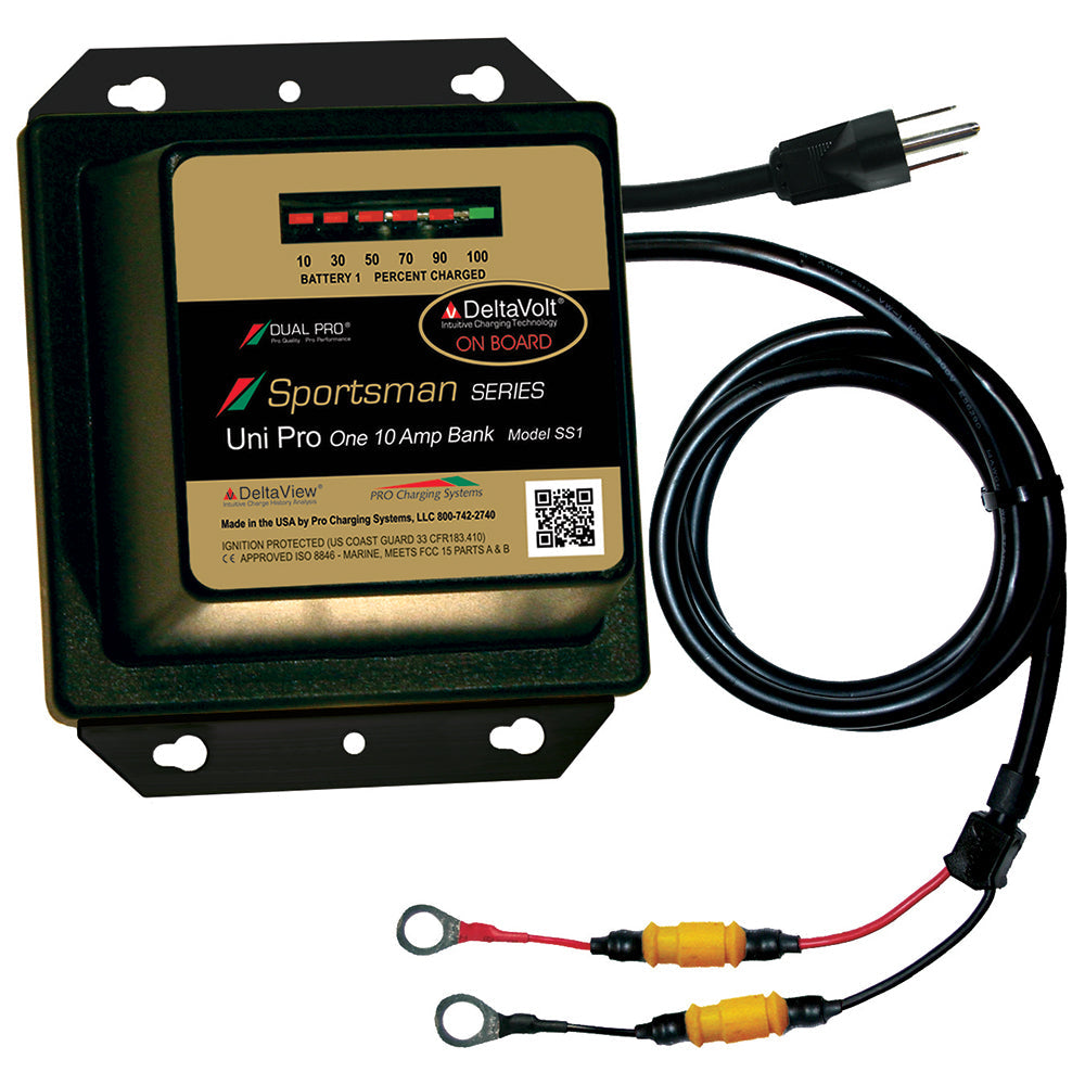 Dual Pro Sportsman Series Battery Charger - 10A - 1-Bank - 12V OutdoorUp