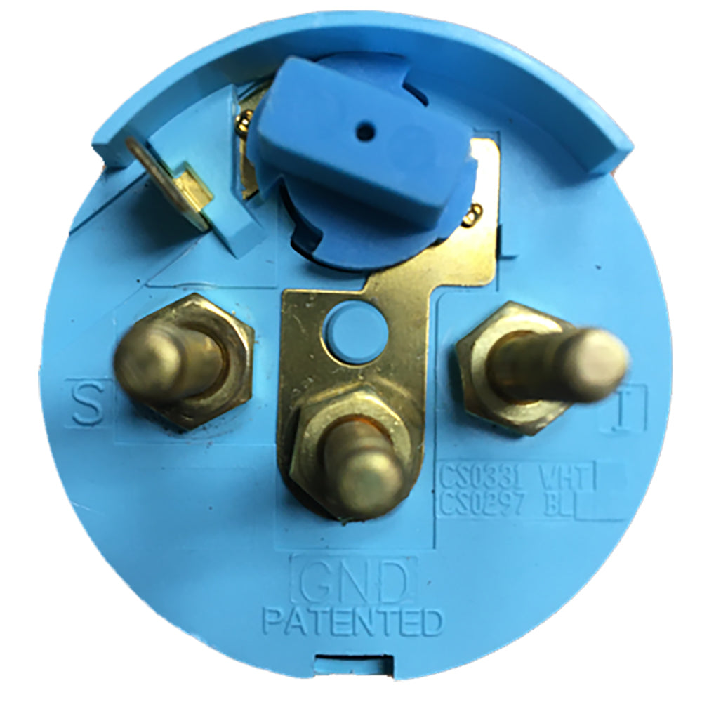 Faria Chesapeake Black 2" Ammeter Gauge (-60 to +60 AMPS) OutdoorUp