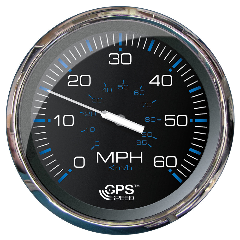 Faria Chesapeake Black 5" Studded Speedometer - 60 MPH (GPS) OutdoorUp