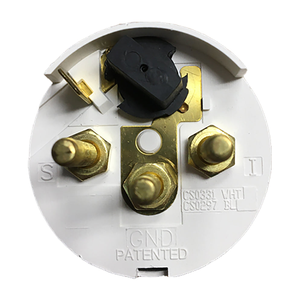 Faria Chesapeake White SS 2" Trim Gauge (OMC Cobra (93 - 94)  Volvo SX - MD Models) OutdoorUp