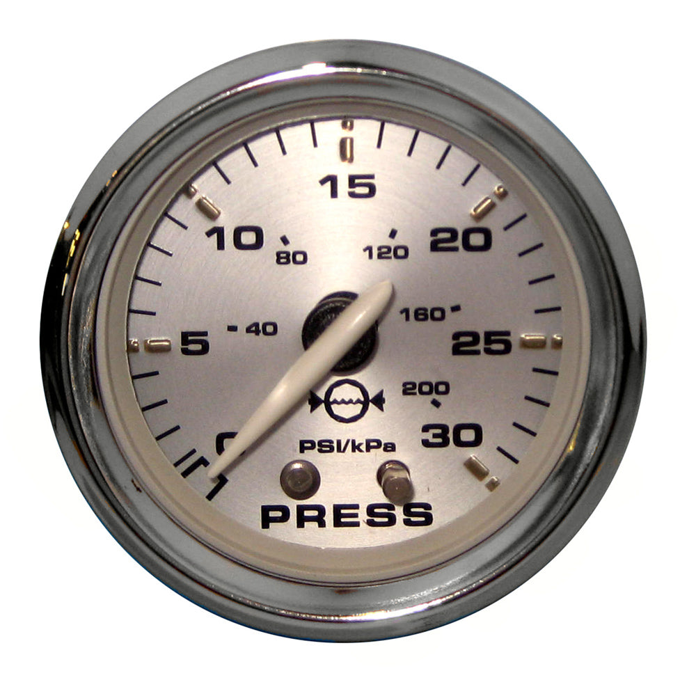 Faria Kronos 2" Water Pressure Gauge Kit - 30 PSI OutdoorUp