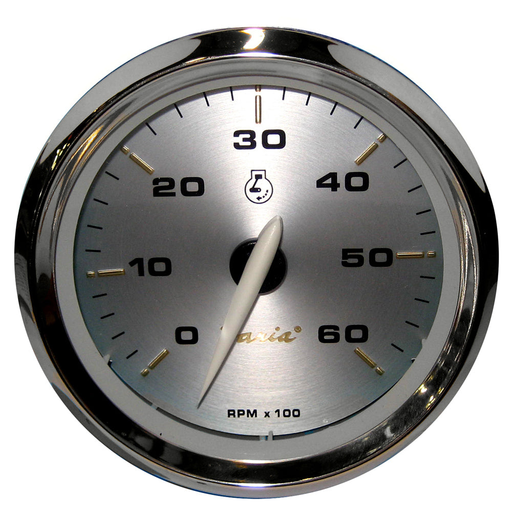 Faria Kronos 4" Tachometer - 6,000 RPM (Gas - Inboard & I/O) OutdoorUp