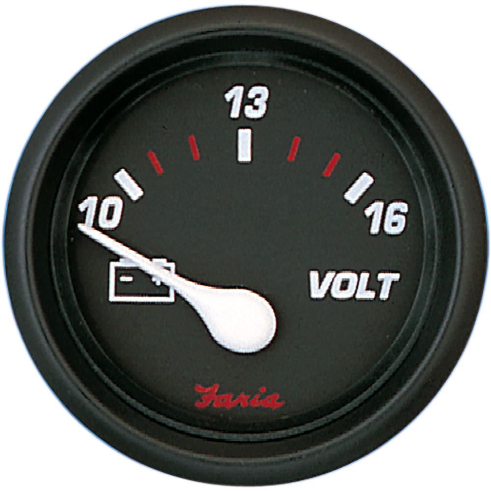Faria Professional Red 2" Voltmeter OutdoorUp