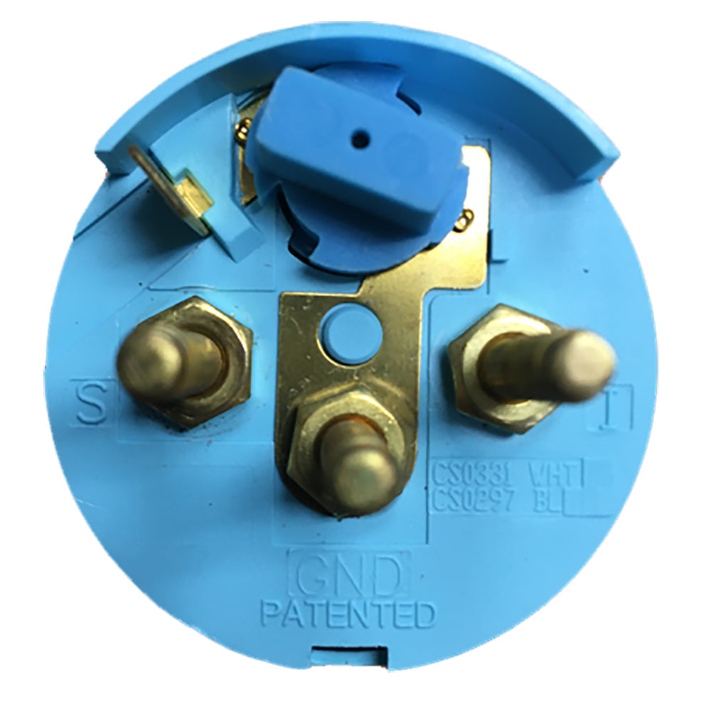 Faria Spun Silver 2" Trim Gauge f/Mercury/Mariner/Mercruiser/Volvo DP  Yamaha (01  Newer) OutdoorUp