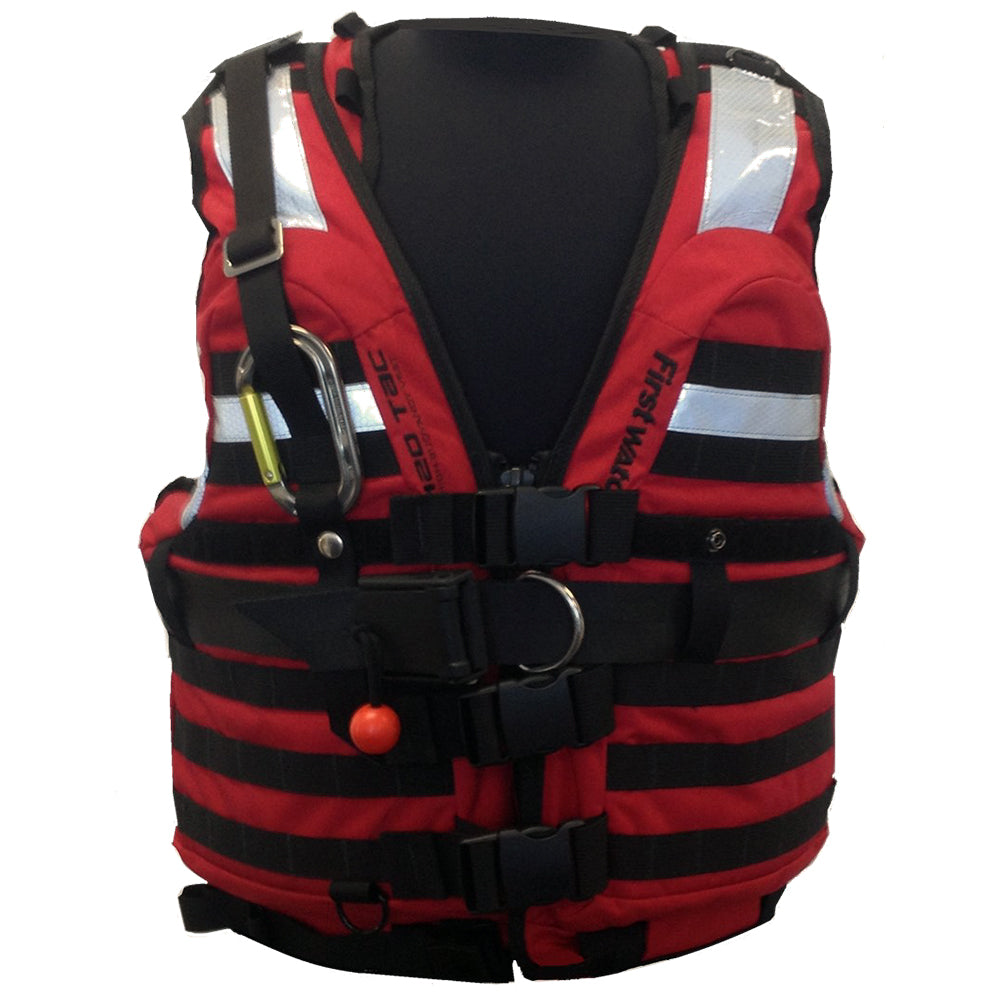 First Watch HBV-100 High Buoyancy Rescue Vest - Red/Black - XL to 3XL OutdoorUp