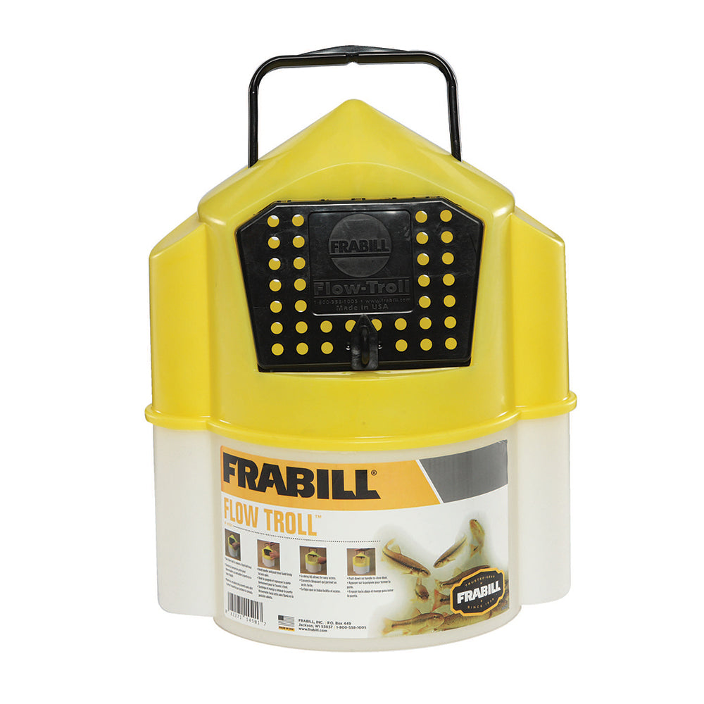 Frabill Flow Troll Bucket - 6 Quart OutdoorUp