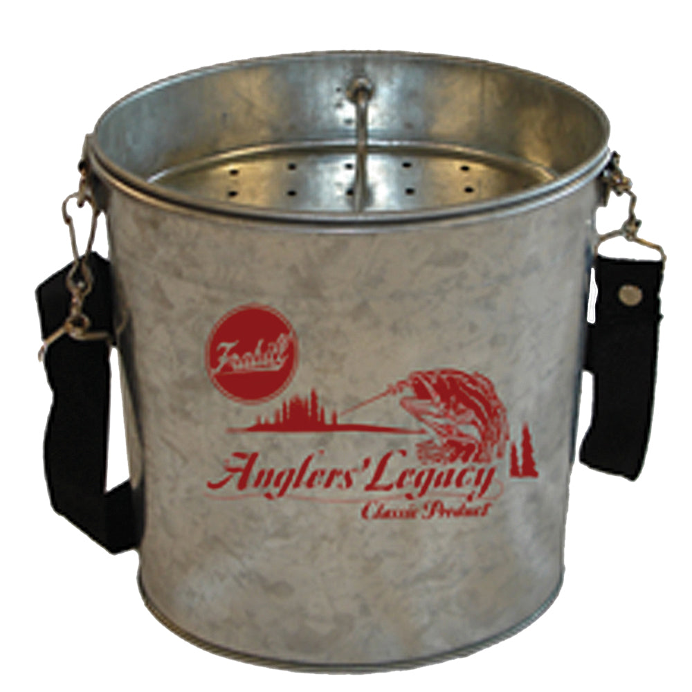 Frabill Galvanized Wade Bucket - 2 Quart OutdoorUp