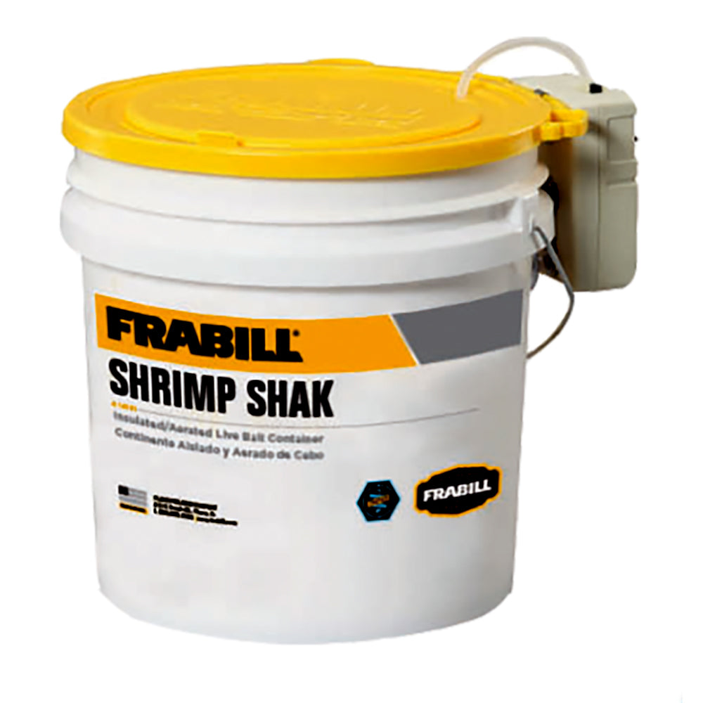 Frabill Shrimp Shak Bait Holder - 4.25 Gallons w/Aerator OutdoorUp
