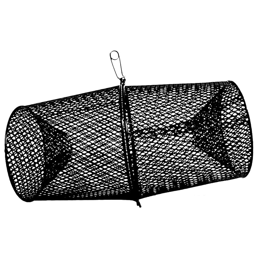 Frabill Torpedo Trap - Black Minnow Trap - 10" x 9.75" x 9" OutdoorUp