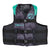 Full Throttle Adult Nylon Life Jacket - L/XL - Aqua/Black OutdoorUp