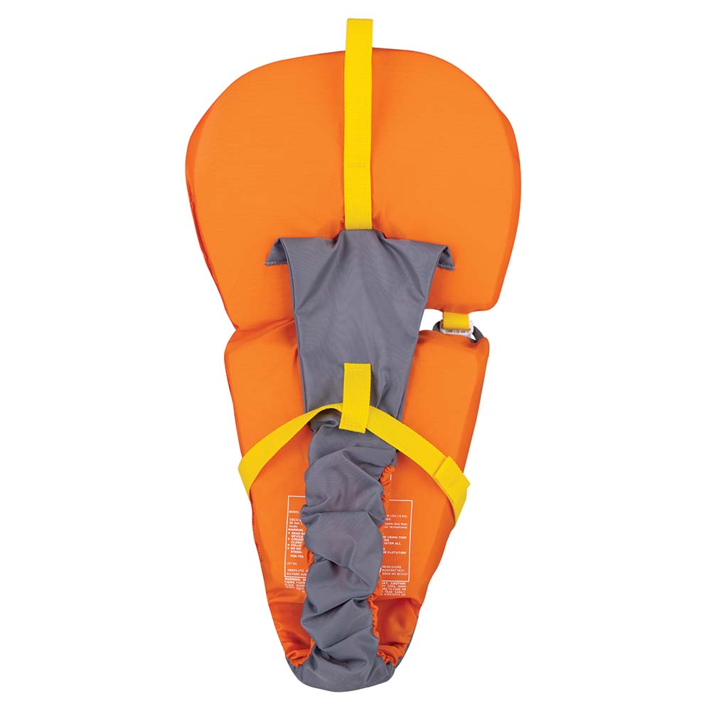 Full Throttle Baby-Safe Vest - Infant to 30lbs - Orange/Grey OutdoorUp