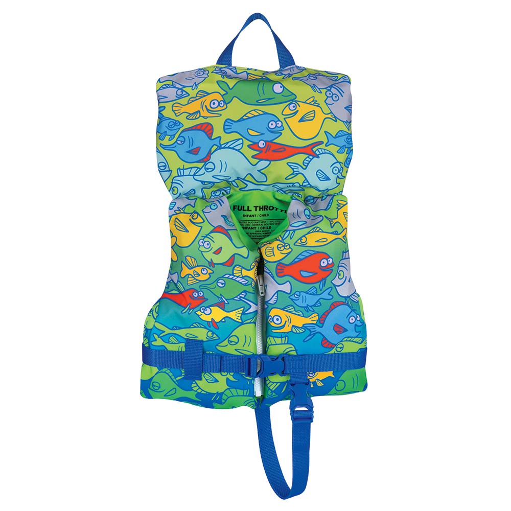 Full Throttle Character Vest - Infant/Child Less Than 50lbs - Fish OutdoorUp