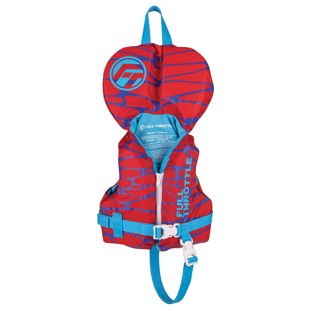 Full Throttle Infant Nylon Life Jacket - Red OutdoorUp