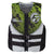 Full Throttle Junior Hinged Neoprene Life Jacket - Green OutdoorUp