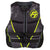 Full Throttle Mens Rapid-Dry Flex-Back Life Jacket - M - Black/Green OutdoorUp