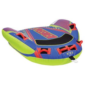 Full Throttle Speeder Towable Tube - 2 Rider - Blue OutdoorUp