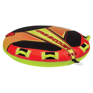 Full Throttle Wake Shocker Towable Tube - 2 Rider - Red OutdoorUp