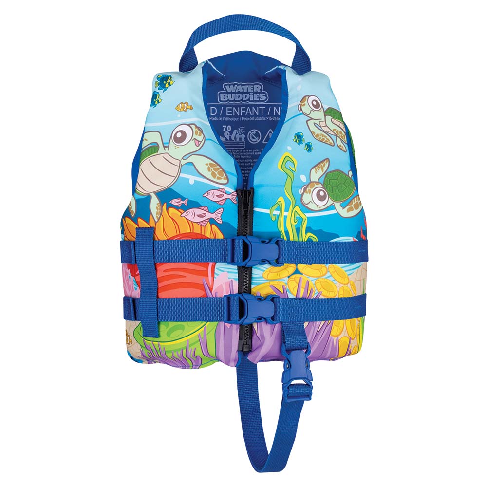 Full Throttle Water Buddies Vest - Child 30-50lbs - Turtle OutdoorUp