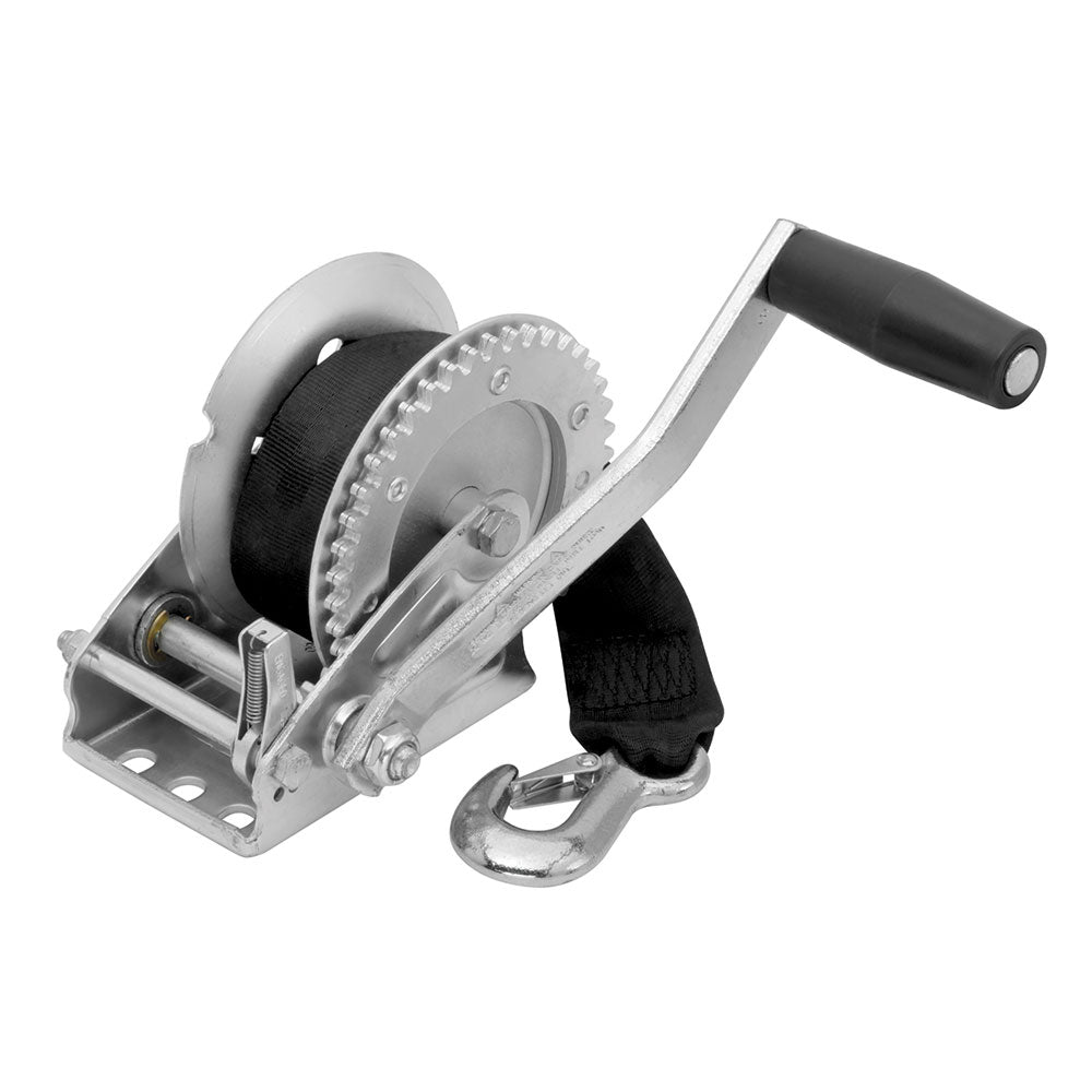 Fulton 1,100 lbs. Single Speed Winch w/20' Strap Included OutdoorUp