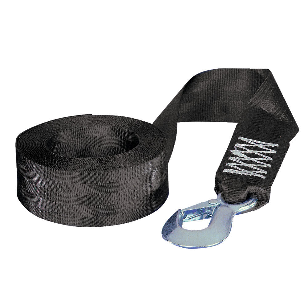 Fulton 2" x 12' Winch Strap w/Hook - 1,800lbs Max Load OutdoorUp