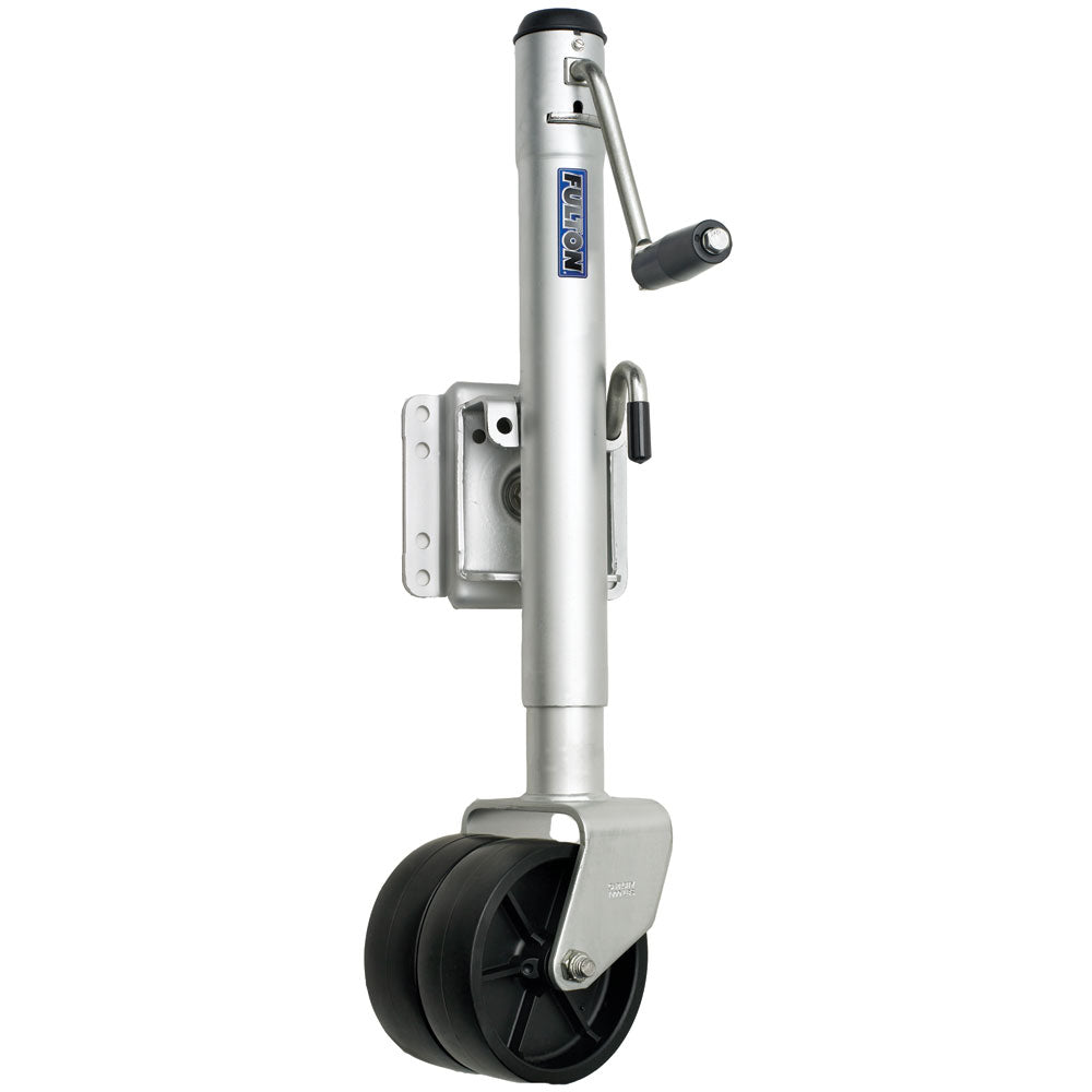 Fulton Dual Wheel 1,500 lbs. Bolt-Thru Swivel Jack OutdoorUp