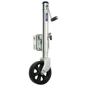 Fulton Single Wheel 1,500 lbs. Bolt-Thru Swivel Jack OutdoorUp