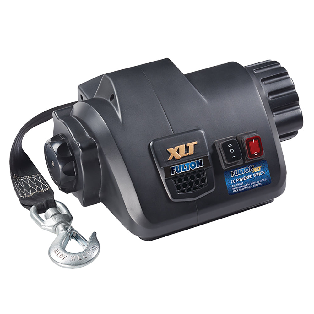 Fulton XLT 7.0 Powered Marine Winch w/Remote f/Boats up to 20 OutdoorUp