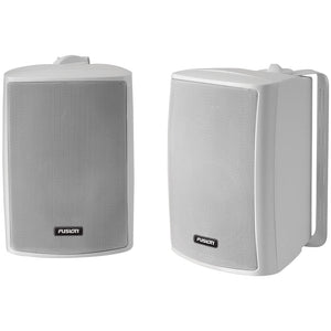 Fusion 4" Compact Marine Box Speakers - (Pair) White OutdoorUp