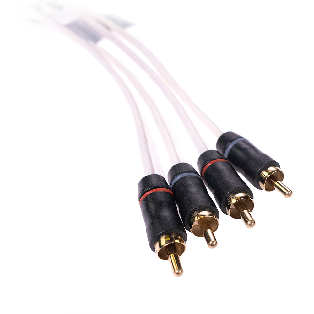 Fusion Performance RCA Cable - 4 Channel - 12 OutdoorUp