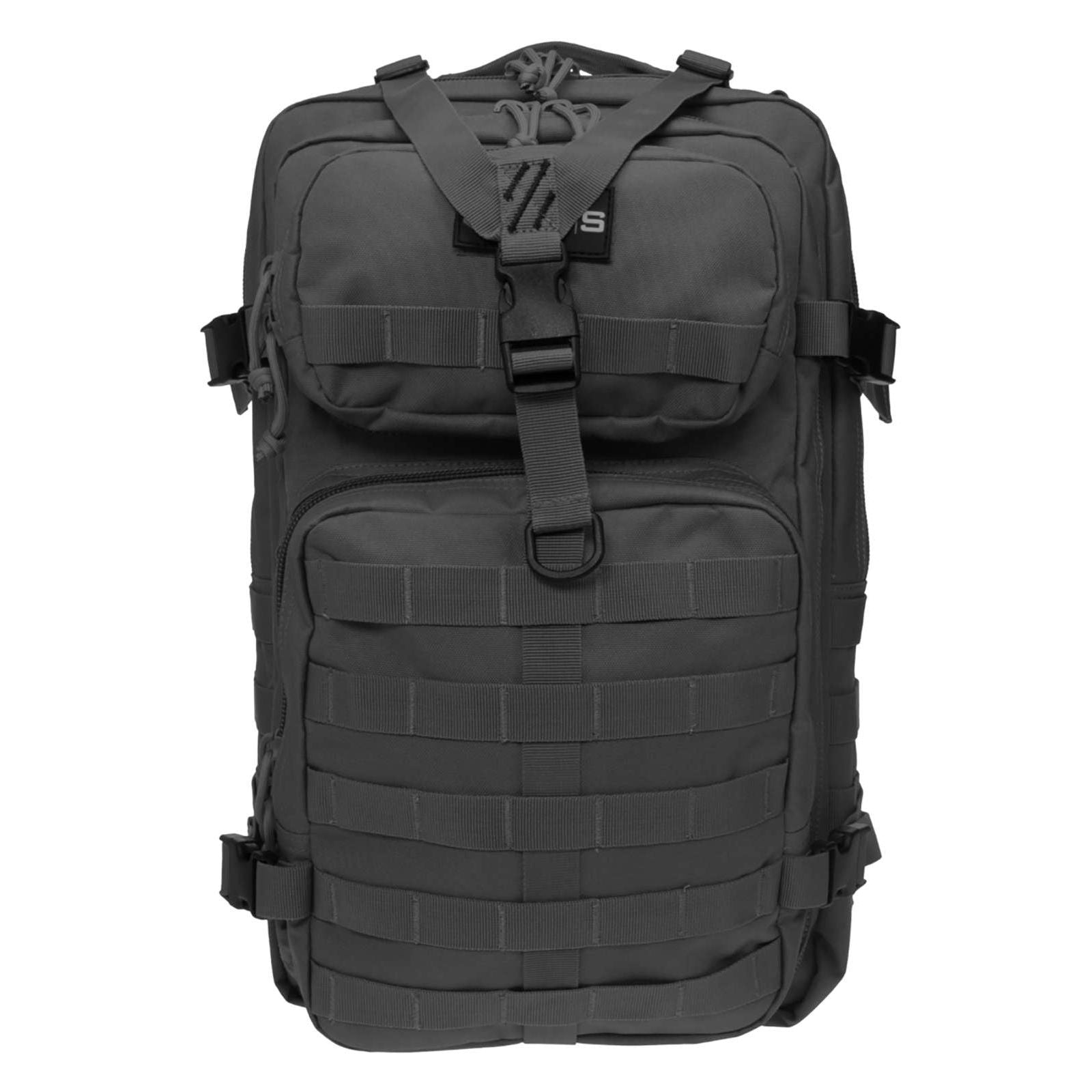 GPS Outdoors Tactical Laptop Backpack Black OutdoorUp