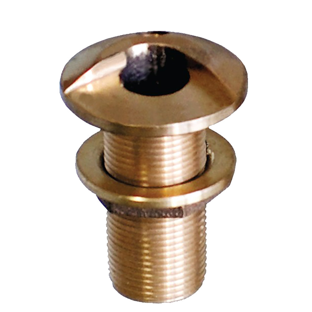 GROCO 1-1/2" Bronze High Speed Thru-Hull Fitting w/Nut OutdoorUp