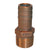 GROCO 1-1/2" NPT x 1-1/2" ID Bronze Pipe to Hose Straight Fitting OutdoorUp