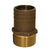 GROCO 1-1/2" NPT x 1-3/4" Bronze Full Flow Pipe to Hose Straight Fitting OutdoorUp