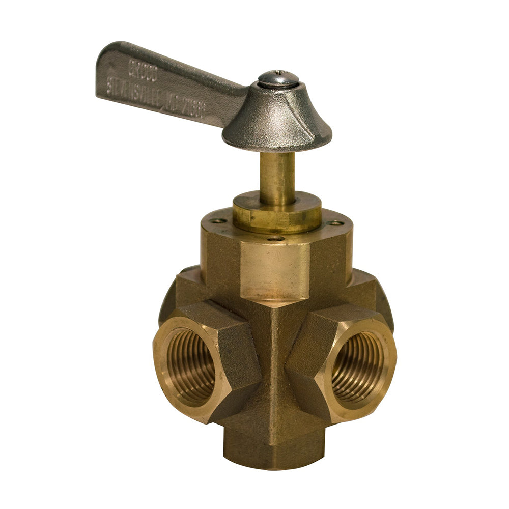 GROCO 1/2" 5-Port Tank Selector Valve OutdoorUp