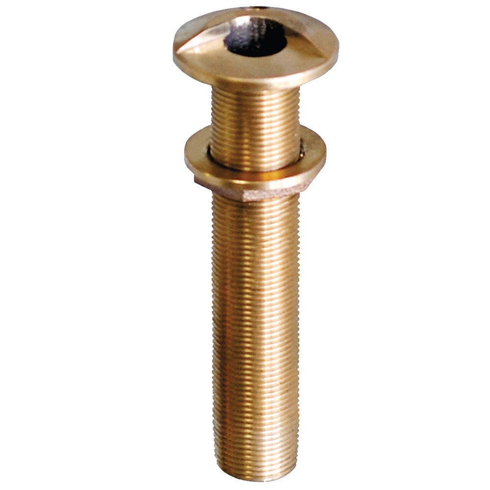 GROCO 3/4" Bronze Extra Long High Speed Thru-Hull Fitting w/Nut OutdoorUp