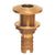 GROCO Bronze Hose Barb Thru-Hull Fitting - 1-1/4" OutdoorUp