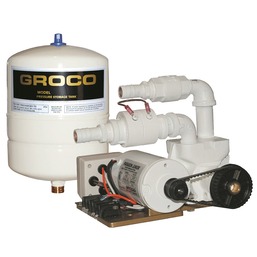 GROCO Paragon Junior 12v Water Pressure System - 1 Gal Tank - 7 GPM OutdoorUp