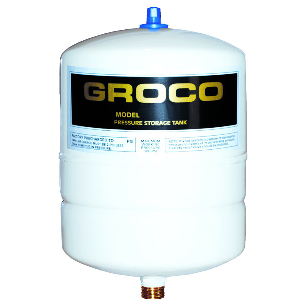 GROCO Pressure Storage Tank - 0.5 Gallon Drawdown OutdoorUp