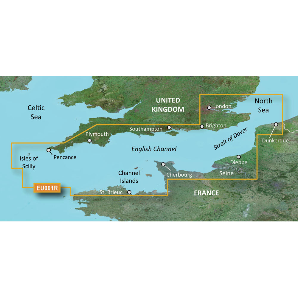 Garmin BlueChart g3 HD - HXEU001R - English Channel - microSD/SD OutdoorUp